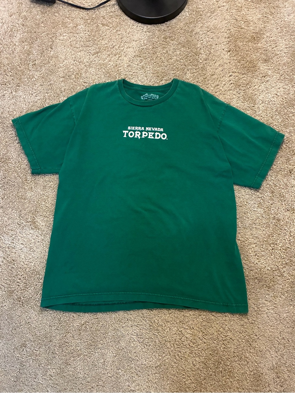 Made in USA Vintage Style, Sierra Nevada Torpedo IPA Beer Graphic Tee - Men’s L